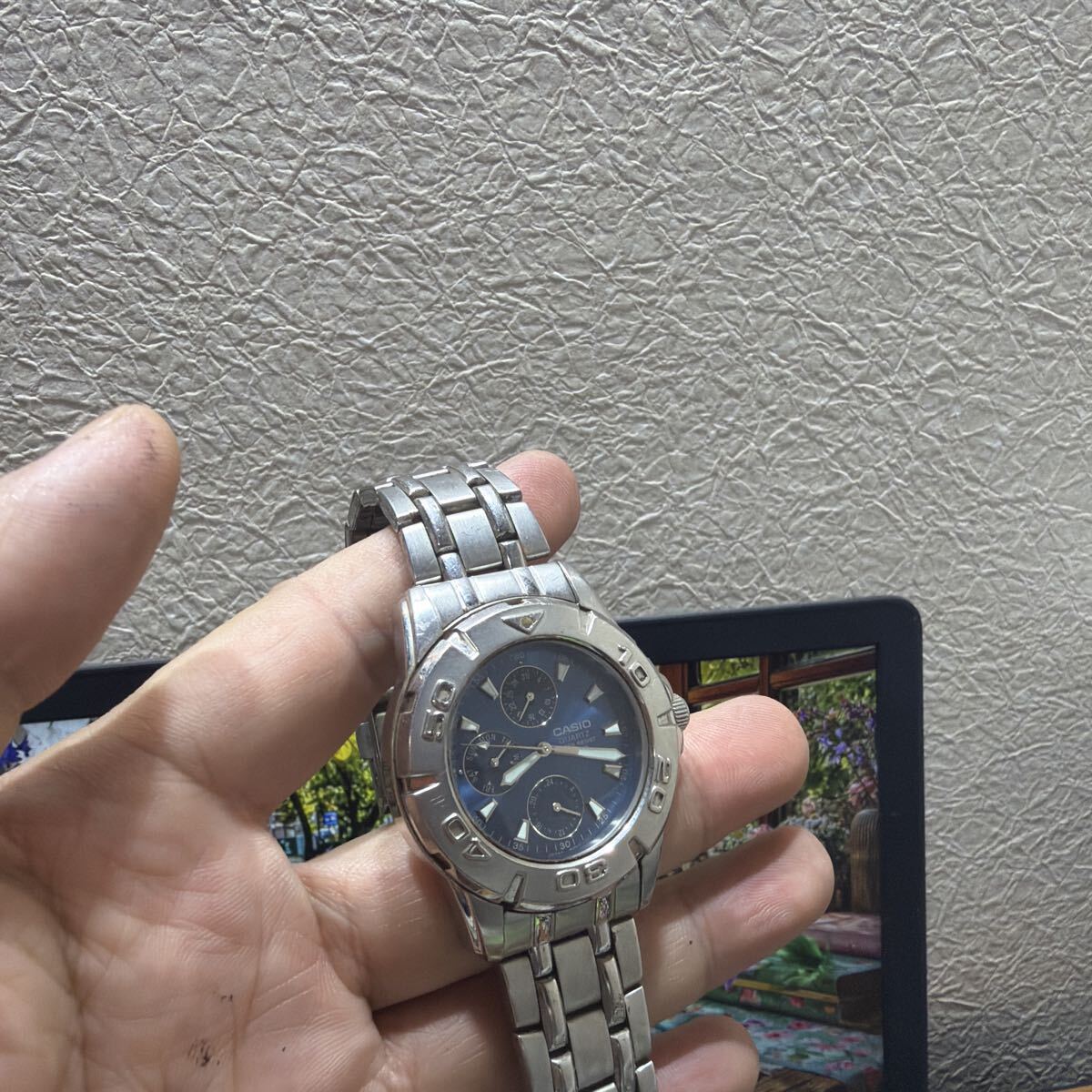 CASIO カシオ 腕時計 クォーツ MTD1047 稼働中