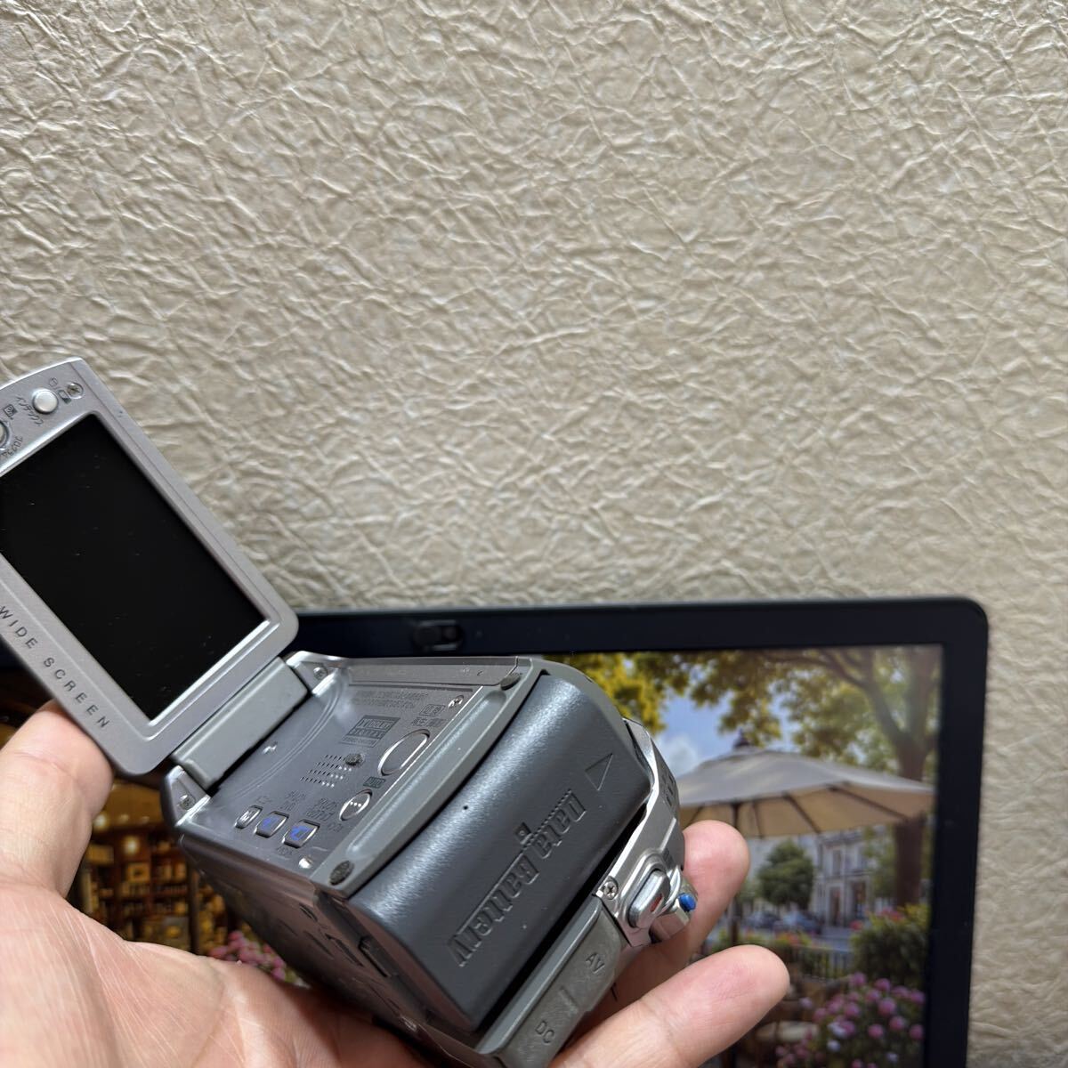VictorJVC ハードディスクムービー GZ-MG130 バッテリー付き　動作品