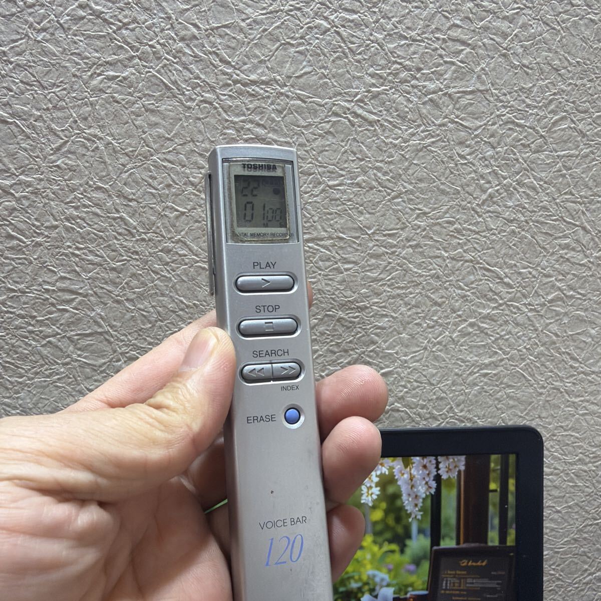 Toshiba VOICE BAR 120 ボイスレコー通電済み