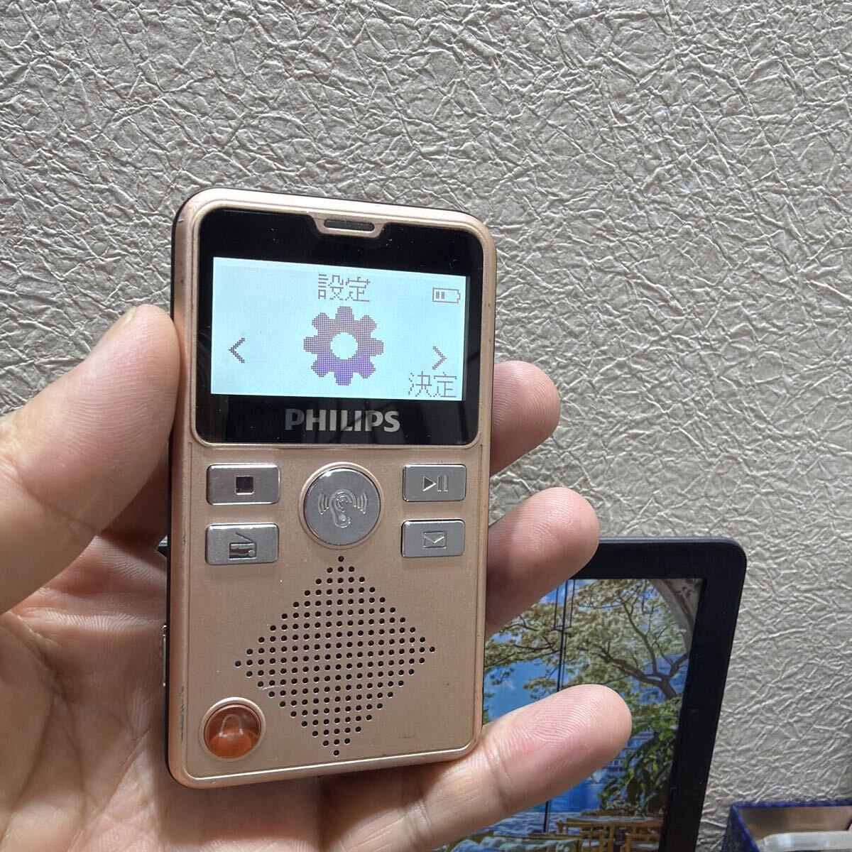 ICレコーダー PHILIPS VTR7600 ボイスレコーダー動作品
