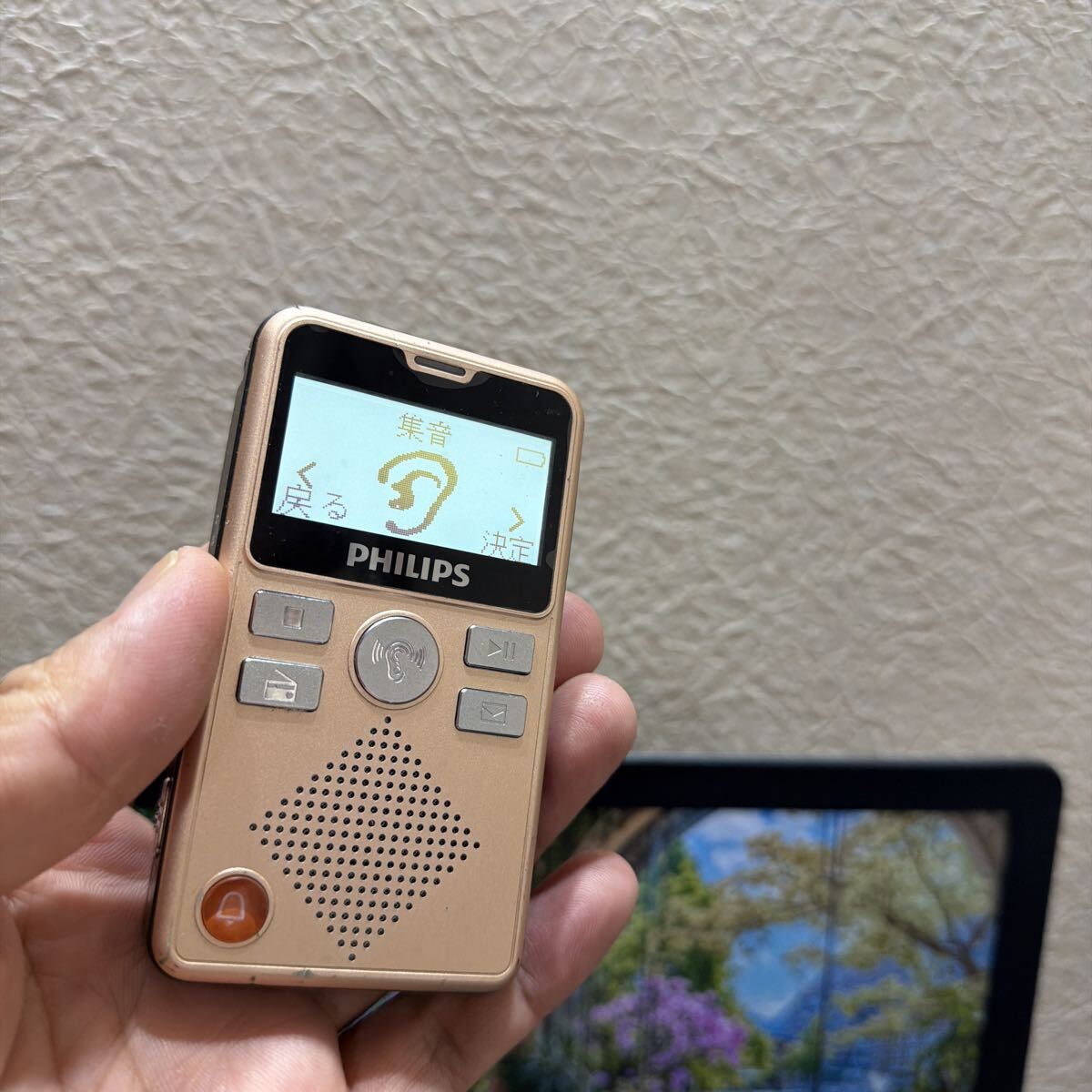 PHILIPS ICレコーダー ボイスレコーダー VTR7600 動作品