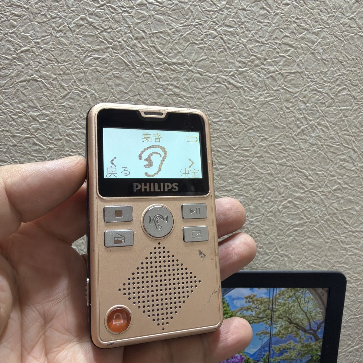 PHILIPS ICレコーダー ボイスレコーダー VTR7600 動作品