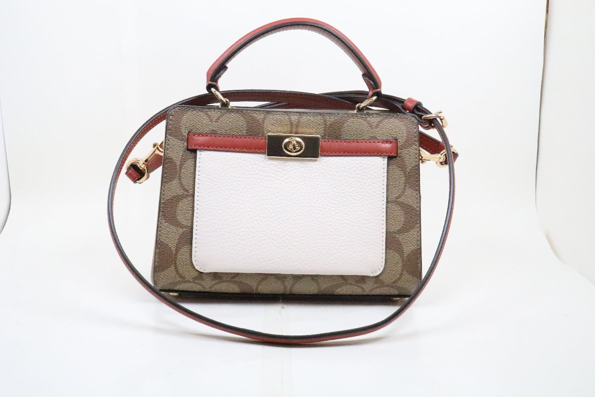 COACH 2Wayミニショルダーバッグ C8318 中古美品