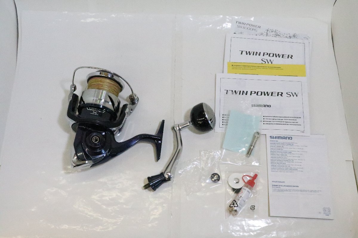 シマノ 21ツインパワー SW8000HG 中古品