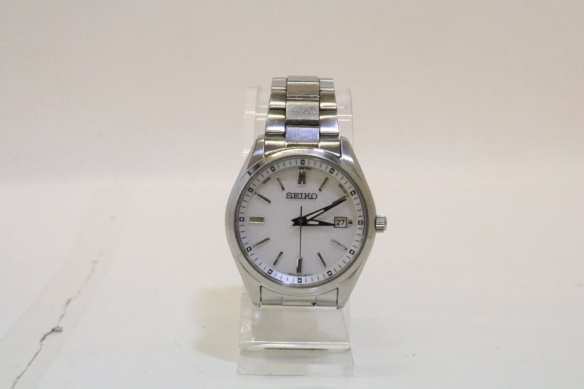 セイコー ラジオウェーブ SBTM317 クオーツ式 中古品