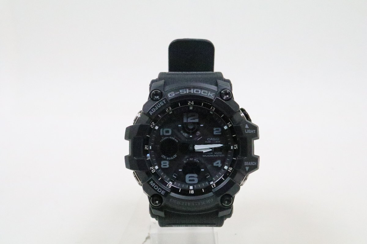 カシオ G-SHOCK マッドマスター GWG-100 ソーラークオーツ式 中古品