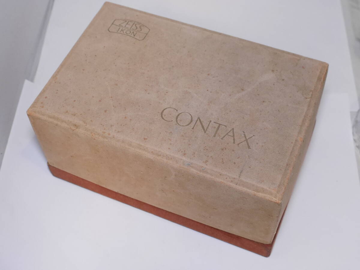 コンタックス Ⅱa / Ⅲa の箱 元箱 