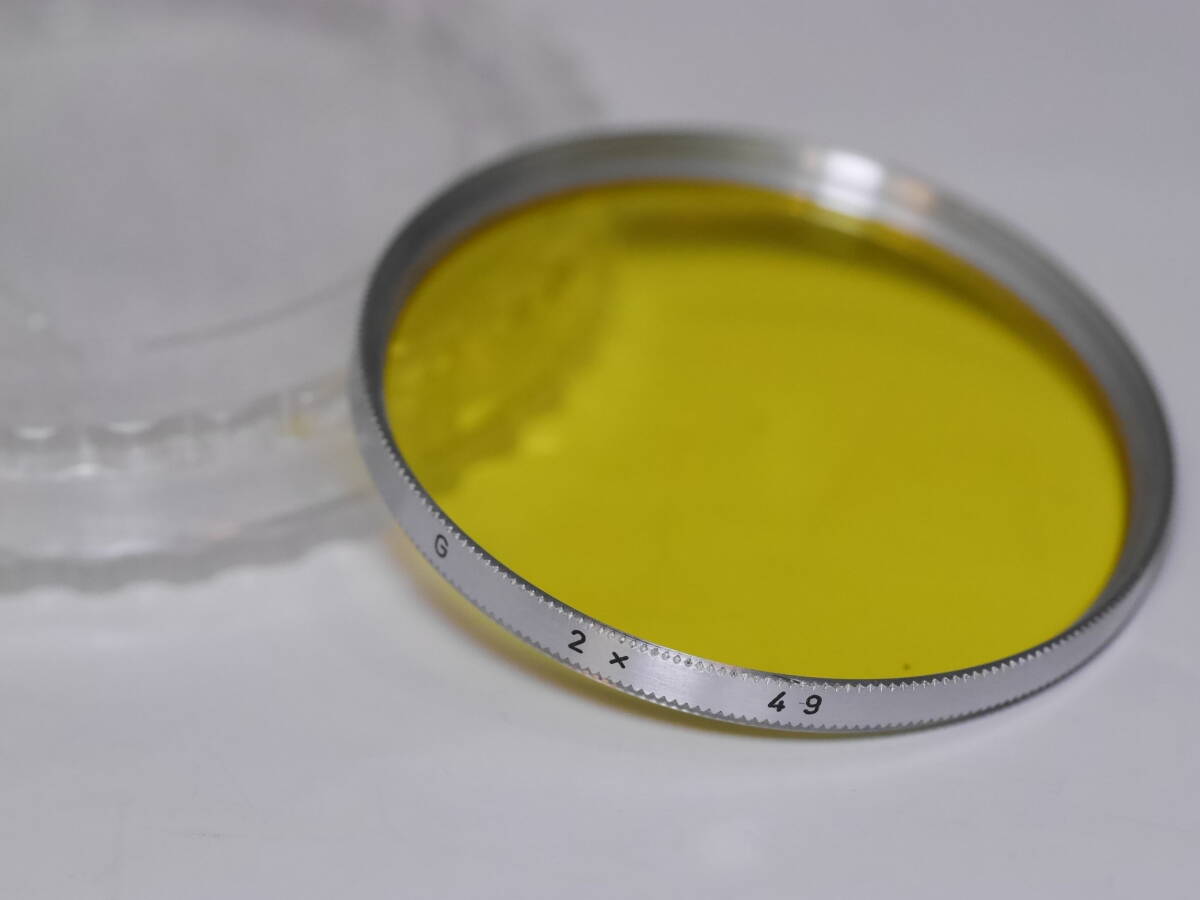 Zeiss Ikon G ２X 49mm G ２X イエローフィルター