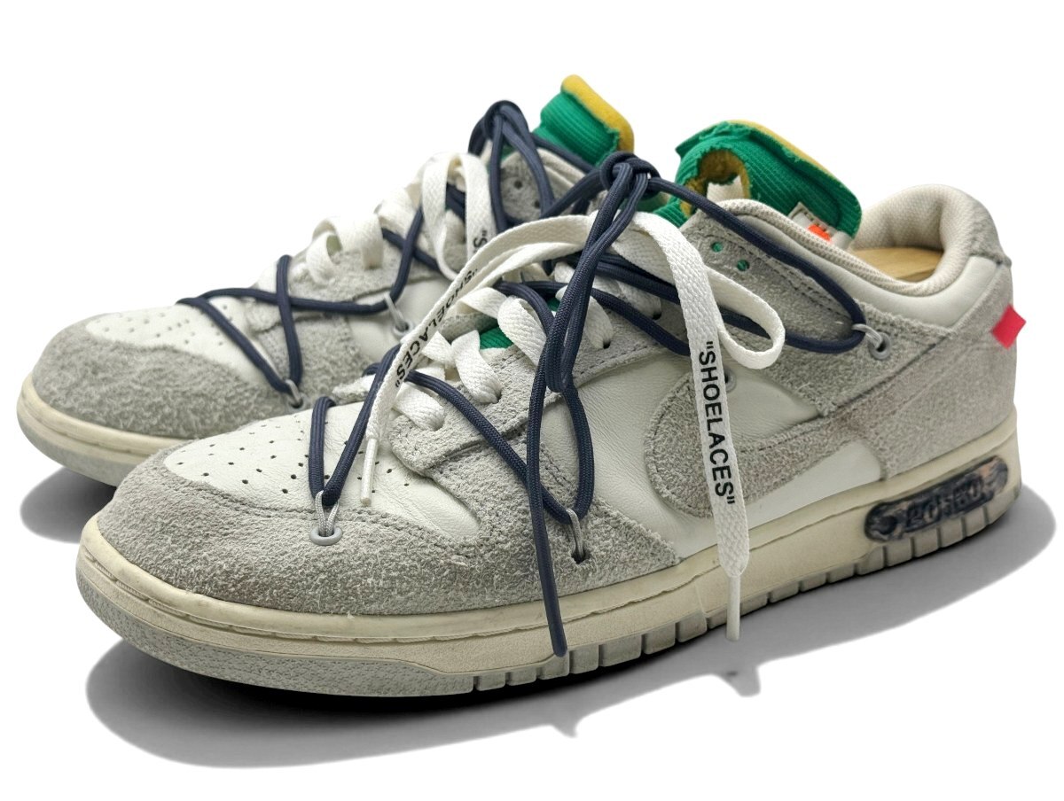 Off-White × NIKE オフホワイト ナイキ 1 OF 50 DUNK LOW スニーカー DJ0950-115