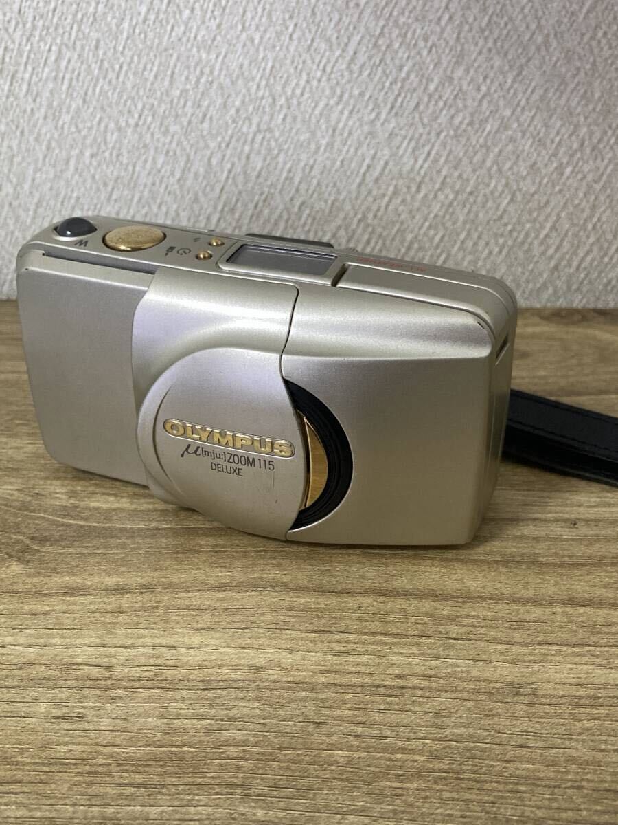 Olympus オリンパス μ zoom 115 deluxe コンパクトフィルムカメラ