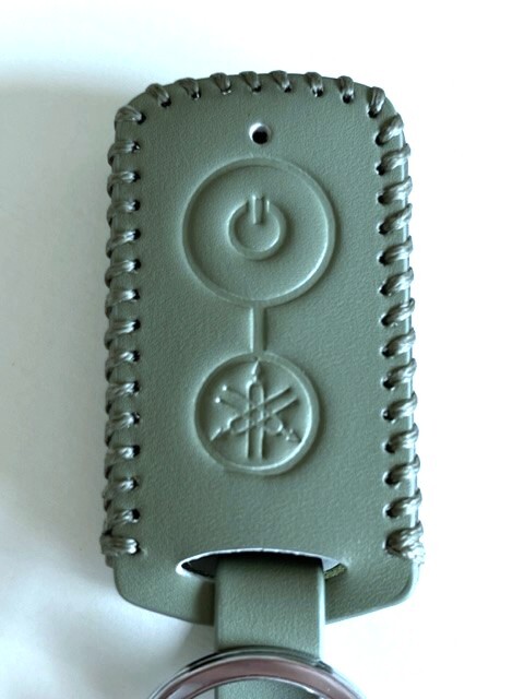 牛革ぴったりフィット XMAX NMAX スマートキーケース モスグリーン色 XMAX キーケースNMAX キーケース NVX キーケース AEROX 1