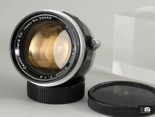 レンズ美品Canon 50mm F/1.4 II ライカＬ３９レンズ 整備済