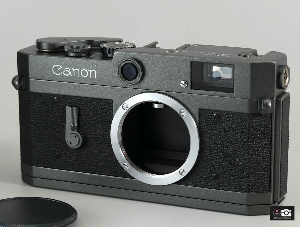 実用美品Canon P ,ガンメタリック黒鉄色 シャッター調整済 距離計OK レンジファインダー