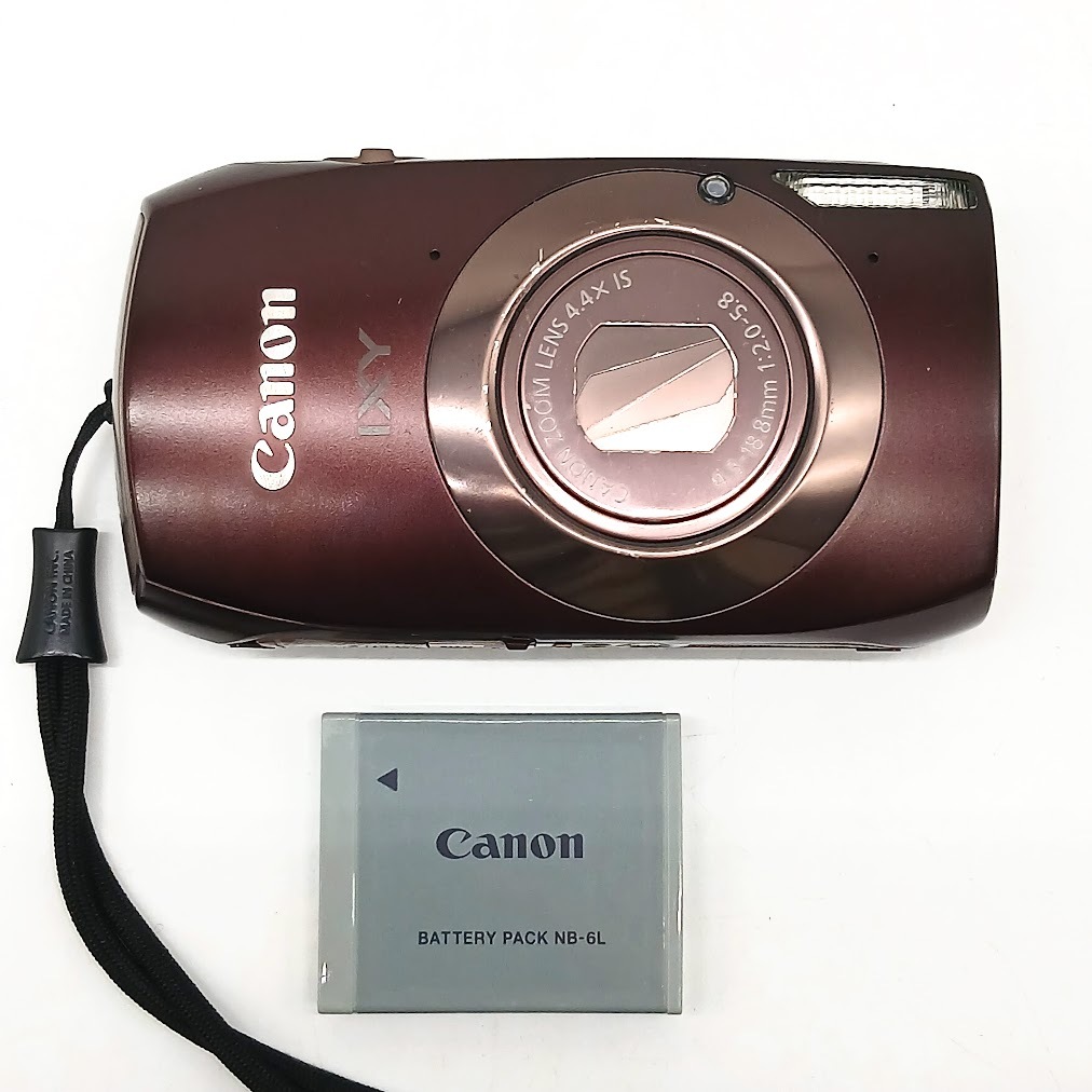 【AO-37】通電確認済　Canon　キヤノン　IXY 315　イクシー　PC1584　FULL HD　デジカメ　ZOOM LENS 4.4x IS　4.3-18.8mm　1:2.0-5.8