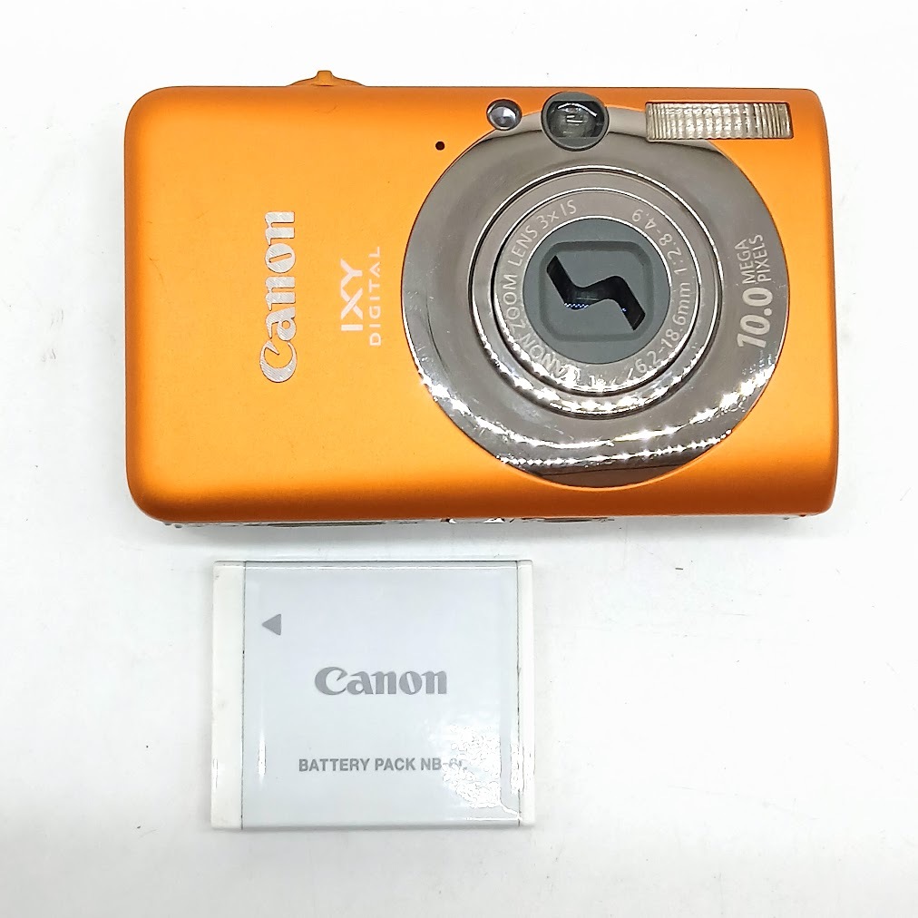【AF-16】Canon　キヤノン　IXY DIGITAL 110 IS　イクシーデジタル　P1355　デジカメ　CANON ZOOM LENS 3xIS　6.2-18.6mm　1:2.8-4.9