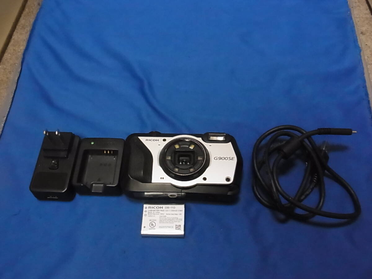 官6 RICOH G900 SE 業務用コンパクトデジタルカメラ (難あり)
