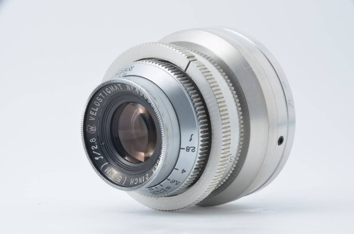 ★希少品★ ウォーレンサック WOLLENSAK VELOSTIGMAT 50mm F2.8 ライカMマウント アダプターリング付き L4064 #88
