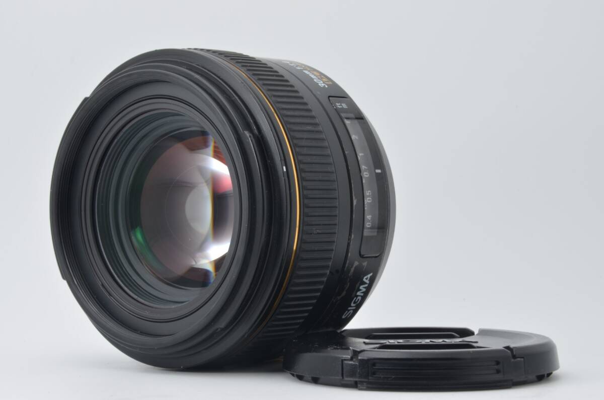 ★訳あり大特価★ シグマ SIGMA 30mm F1.4 EX DC HSM ニコンFマウント L4074 #77