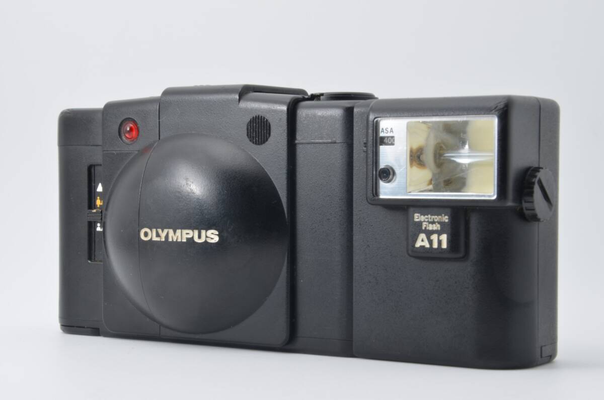 ★動作品★ オリンパス OLYMPUS XA2+A11 コンパクトフィルムカメラ B4085 #625
