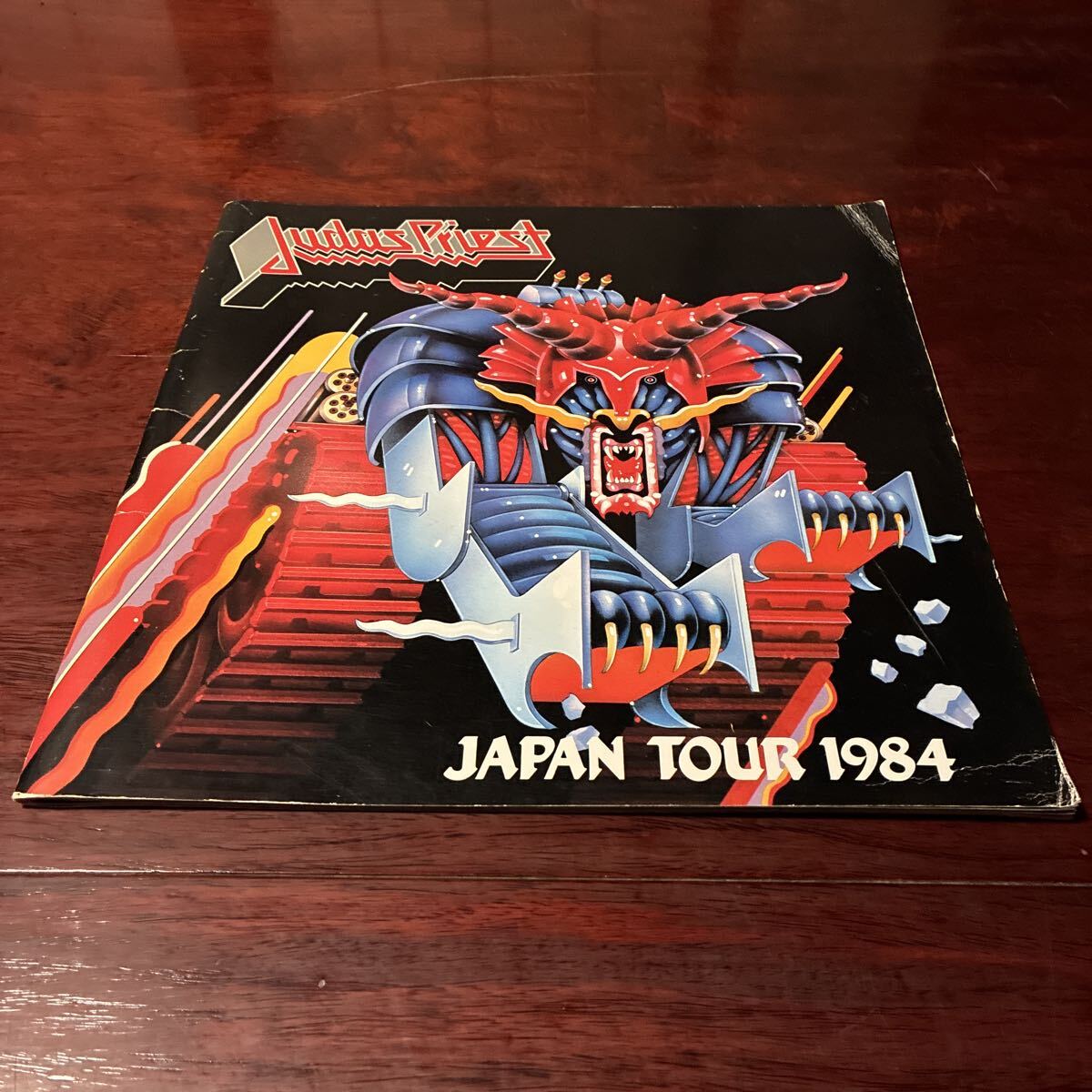 1984年日本開催　ヘヴィメタルバンド「ジューダス・プリースト」　ツアーパンフレット