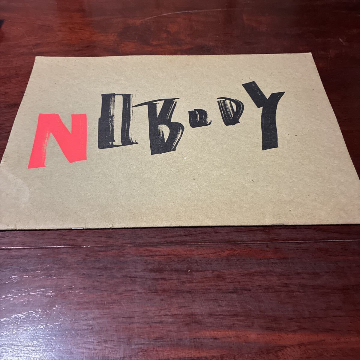NＯBODY パンフレット
