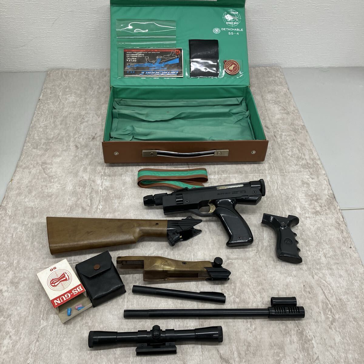 0804/1003 デタッチャブル スポーツガン バッファロー BS BUFFALO SPORT GUN DETACHABLE SS-4 つづみ弾 当時物　※同梱不可