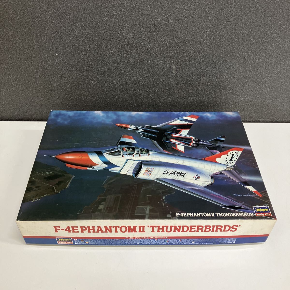 0804f1302 1/72 F-4E ファントムII サンダーバーズ ハセガワ プラモデル 未組立 ※同梱不可