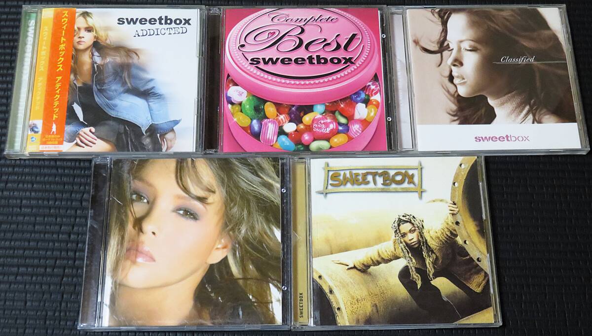 ◆Sweetbox◆ スウィートボックス 5枚まとめて 5枚セット 6CD Complete Best, Classified, Addicted, The Greatest Hits