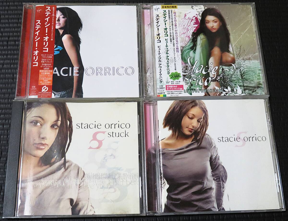 ◆Stacie Orrico◆ ステイシー・オリコ 4枚まとめて 4枚セット 5CD Stacie Orrico, Beautiful Awakening, Stuck
