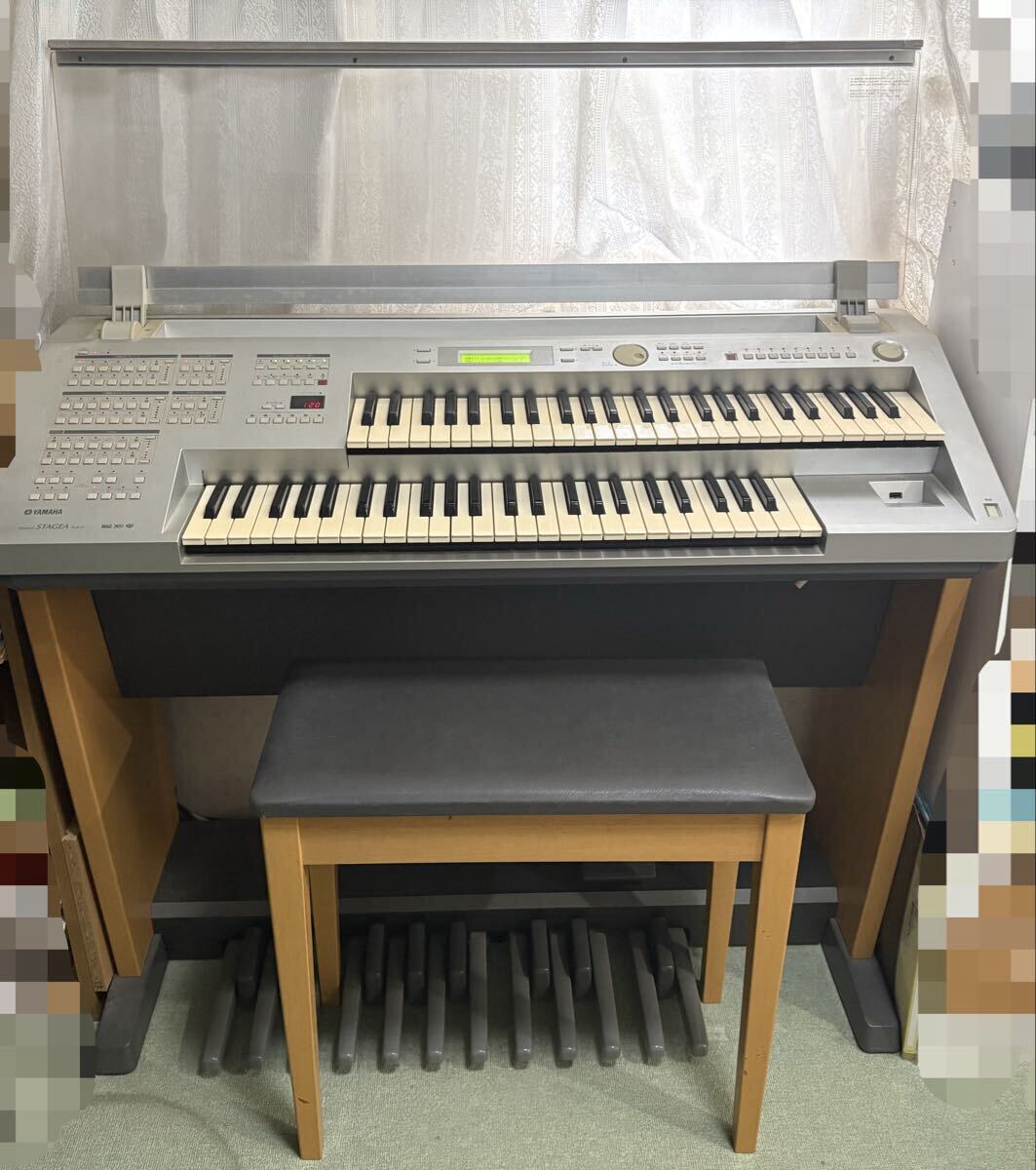 【引取限定】兵庫県神戸市 YAMAHA エレクトーン ステージアミニ ELB-01 動作正常 2006年製 練習用に