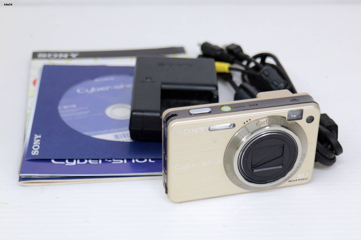 K4w34 デジタルカメラ SONY Cyber-shot DSC-W170 通電○ その他動作未確認 60サイズ