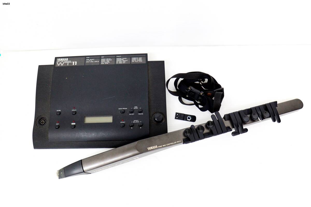 K4w22 楽器 YAMAHA WX11/WT11セット MIDIコントローラー/シンセサイザー 現状品 動作未確認 140サイズ