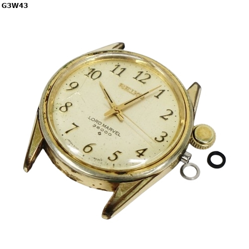 G3W43 腕時計 SEIKO セイコー ロードマーベル 5740-8000 自動巻き 稼動 リューズ取れ 60サイズ