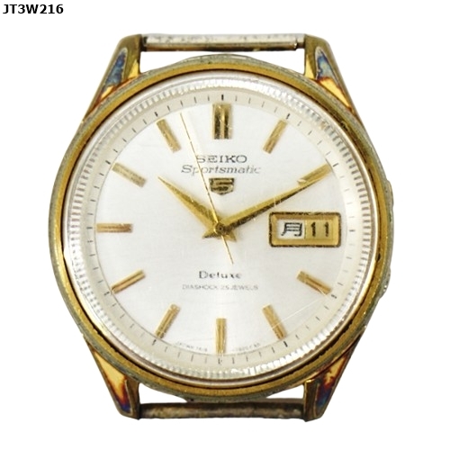 JT3W216 腕時計 SEIKO セイコー 7619-7010 25石 自動巻き 稼動 60サイズ