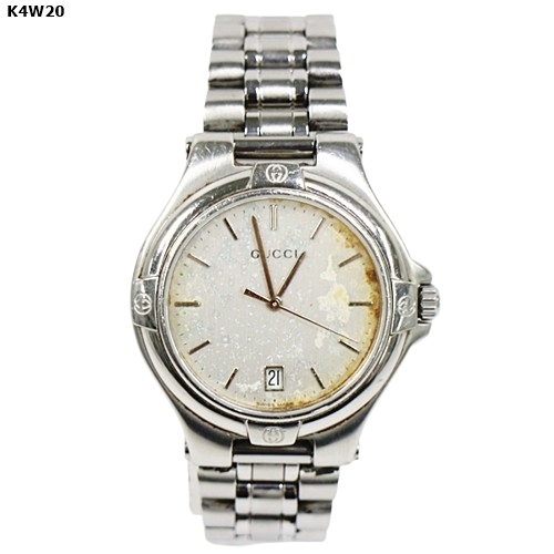 K4W20 腕時計 GUCCI グッチ 9040M クォーツ 不動 リューズ固着 60サイズ