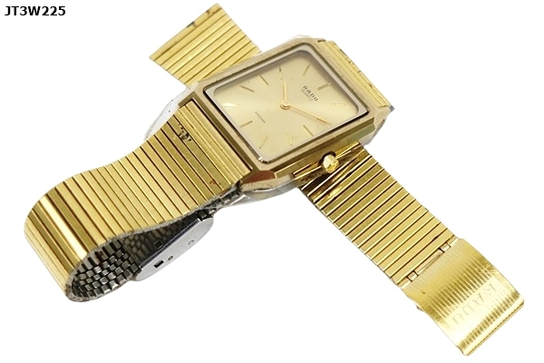 JT3W225 腕時計 RADO ラドー 121.9521.3 J1190296 クォーツ 稼動 電池残量不明 裏蓋取れます ベルト破損 60サイズ
