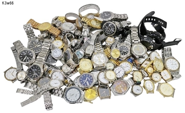 K3w66 腕時計大量おまとめ SEIKO CITIZEN CASIO ALBA 他 動作未確認 現状品 80サイズ