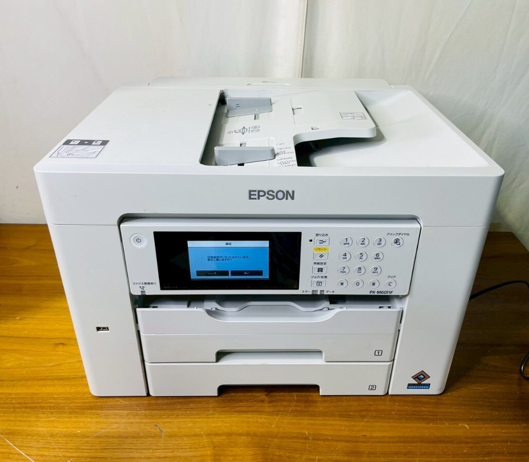 (nr/3.21/3) EPSON PX-M6011F C752E インクジェットプリンター エプソン 2022年製 ビジネスプリンター