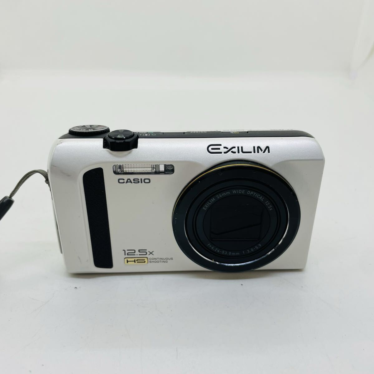 【mh/3.28/5】 CASIO カシオ EXILIM コンパクトデジタルカメラ EX-ZR100 ホワイト 本体のみ