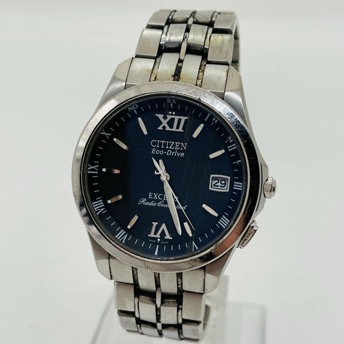 【kk/3.22/3】 CITIZEN シチズン EXCEED Eco-Drive エコドライブ 腕時計 H110-T009417