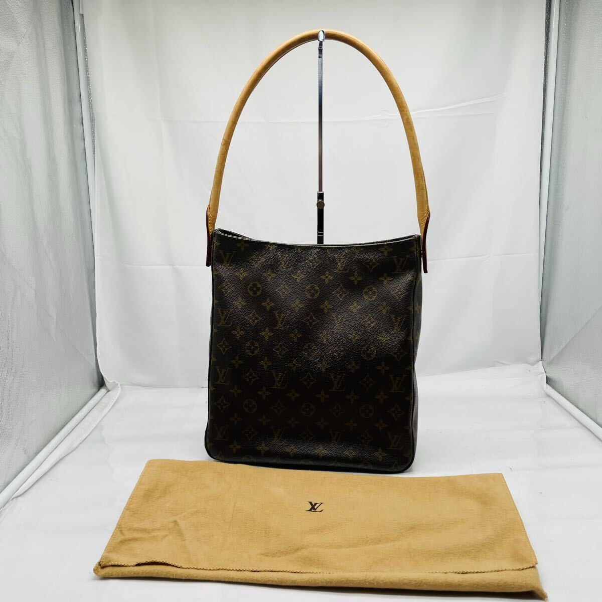 【kk/3.28/40】ルイヴィトン Louis Vuitton モノグラム ルーピングGM M51145 バッグ トートバッグ ショルダーバッグ LOUIS VUITTON