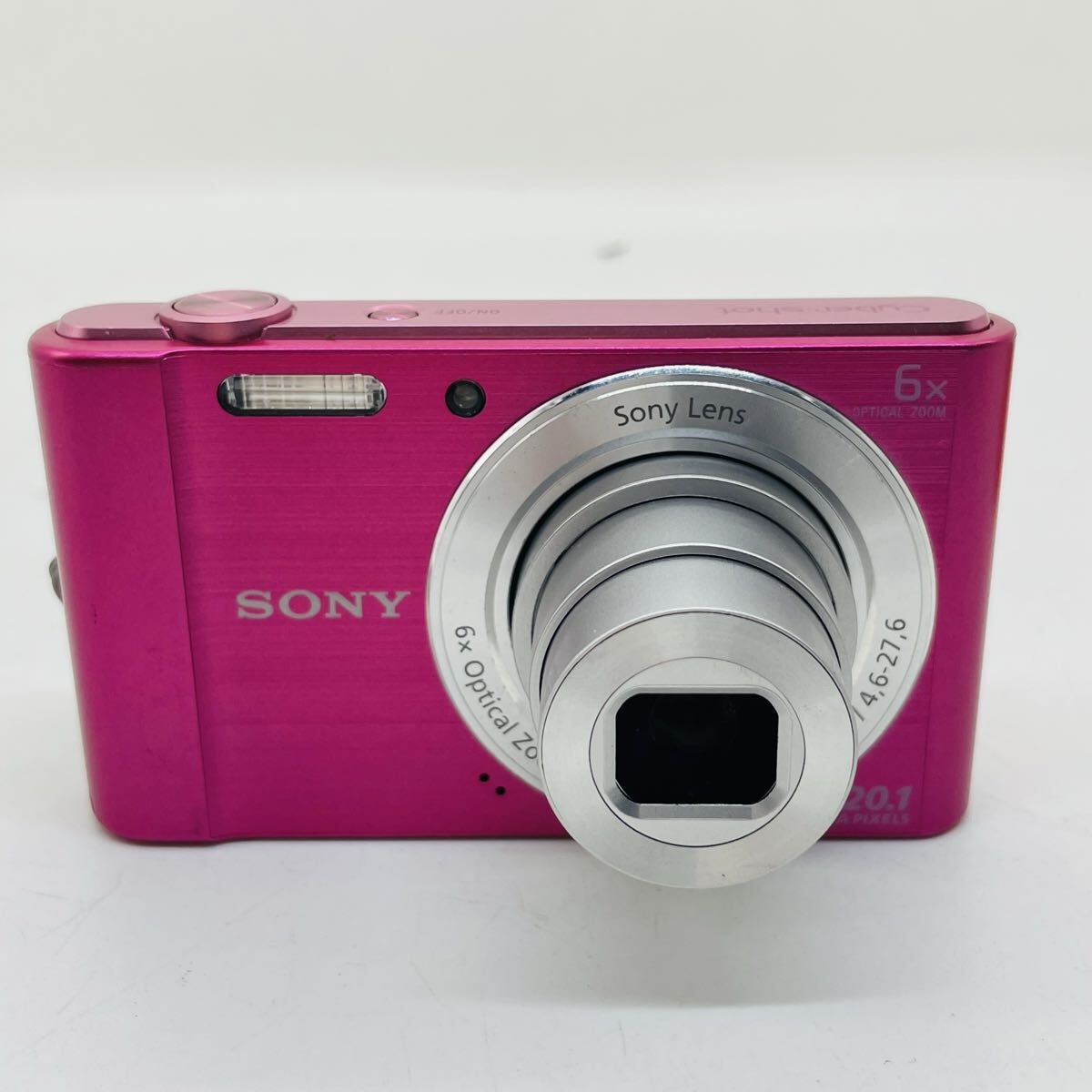 【kk/3.25】 SONY ソニー Cyber-shot サイバーショット DSC-W810 ピンク コンパクトデジタルカメラ 本体のみ