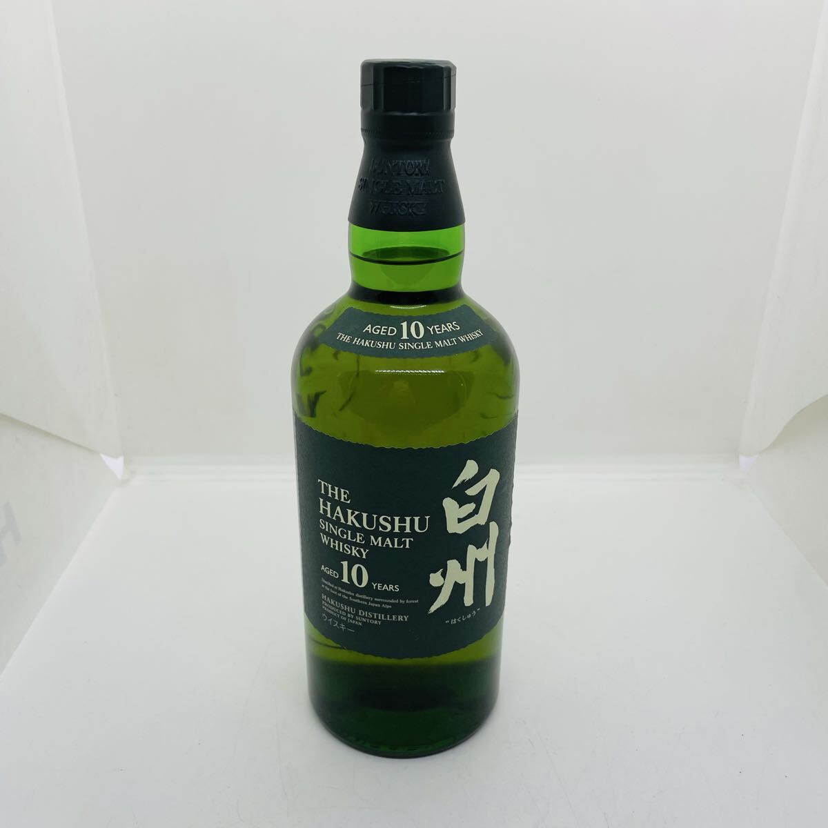 【kk/3.31/35】古酒 未開封 サントリー シングルモルト ウイスキー 白州　10年 グリーンラベル 700ml 40%