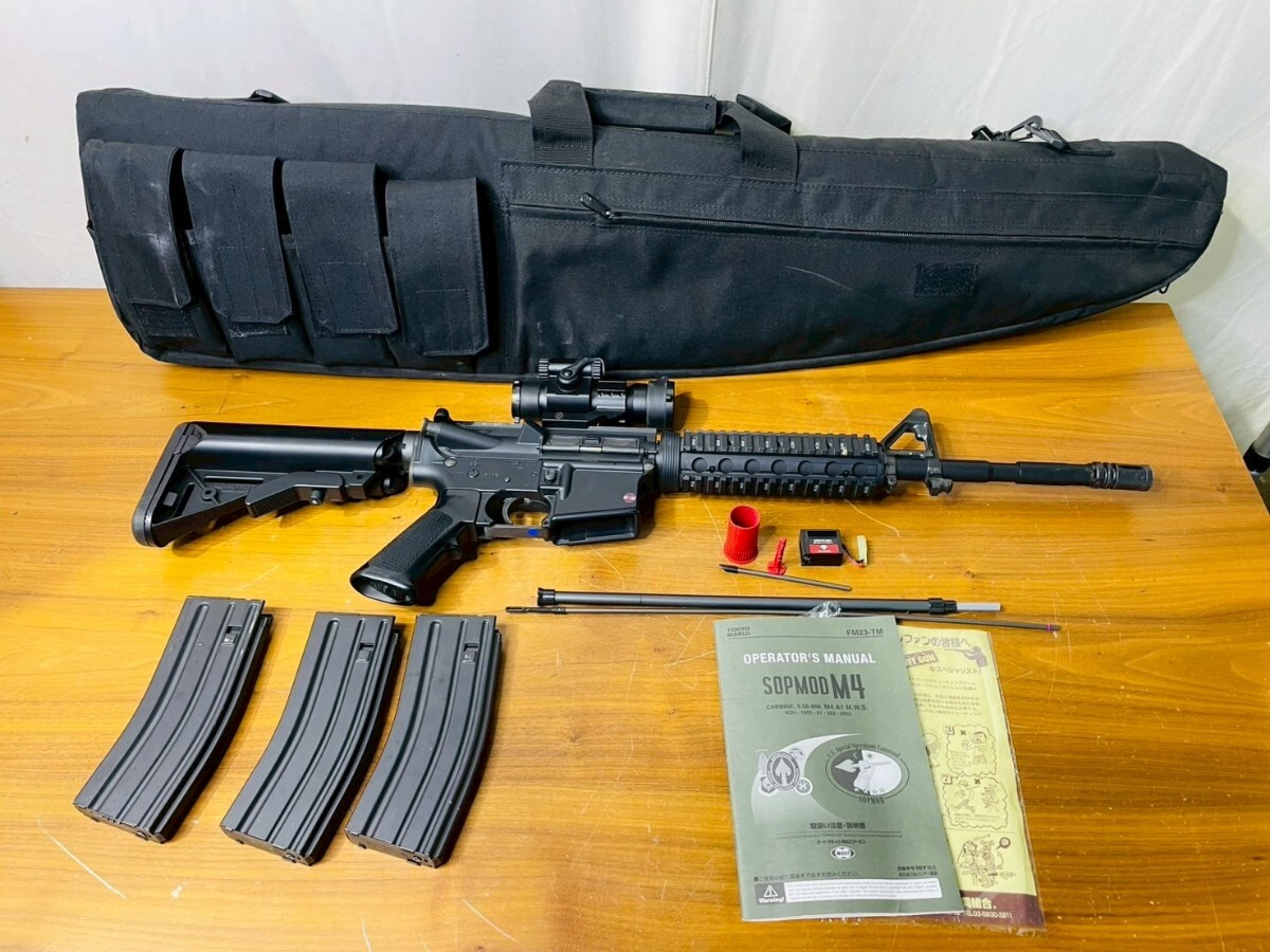 (nr/3.25/15) 東京マルイ M4 次世代電動ガン SOPMOD M4 電動ガン