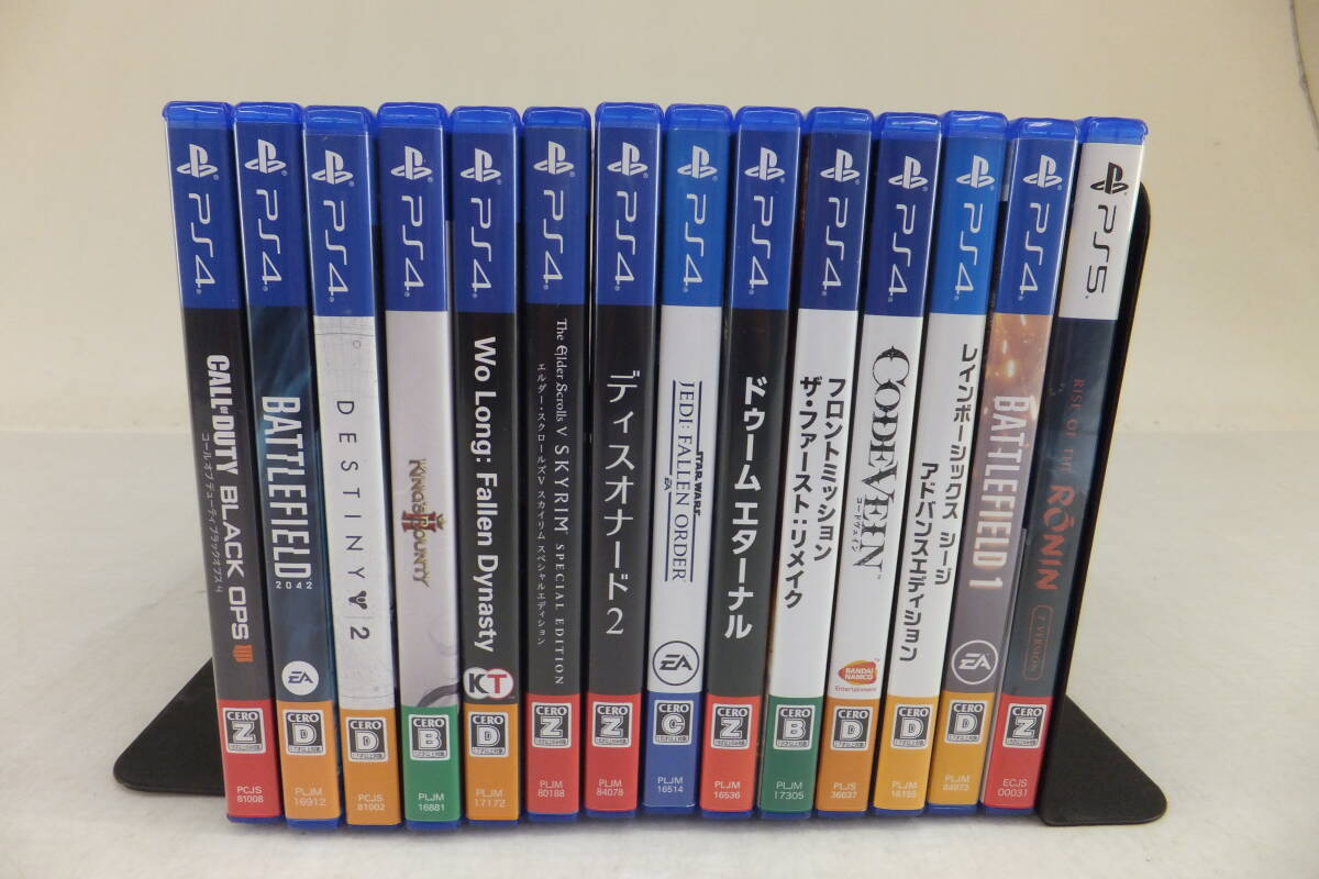 PS4ソフト13本・PS5ソフト1本　計14点まとめセット（動作確認済み）　コールオブデューティー・バトルフィールド　ほか