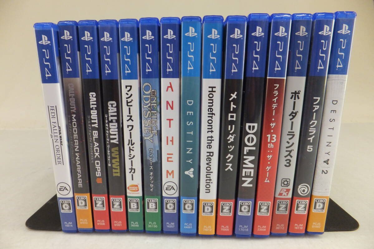 PS4ソフト　まとめ15本セット（動作確認済み）　コールオブデューティー・DESTINY・スターウォーズ　など