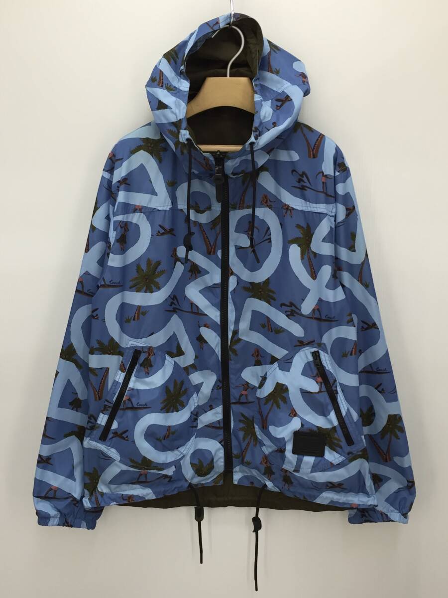 COACH ｘ Keith Haring リバーシブル ナイロンジャケット / コーチ ｘ キース・ヘリング ハワイアン柄 ナイロンパーカー　F67008
