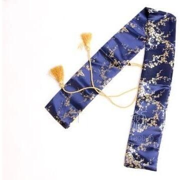 刀袋 梅柄 袋 日本刀 剣道 竹刀 しない 模造刀 模擬刀 保管 収納 ハロウィン 長さ135cm