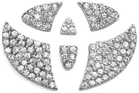 ステアリング エンブレム ラインストーン トヨタ車用