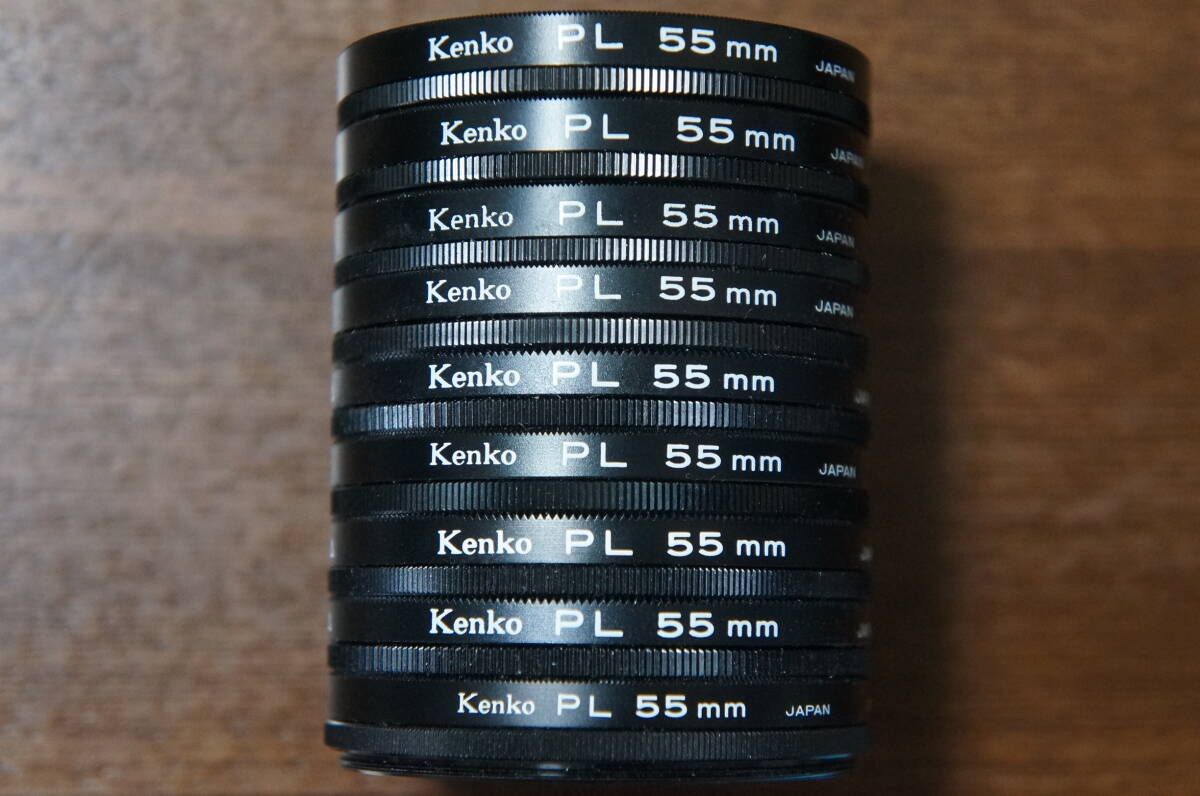 ◆説明必読◆【380円/枚】[55mm] Kenko PL 偏光フィルター
